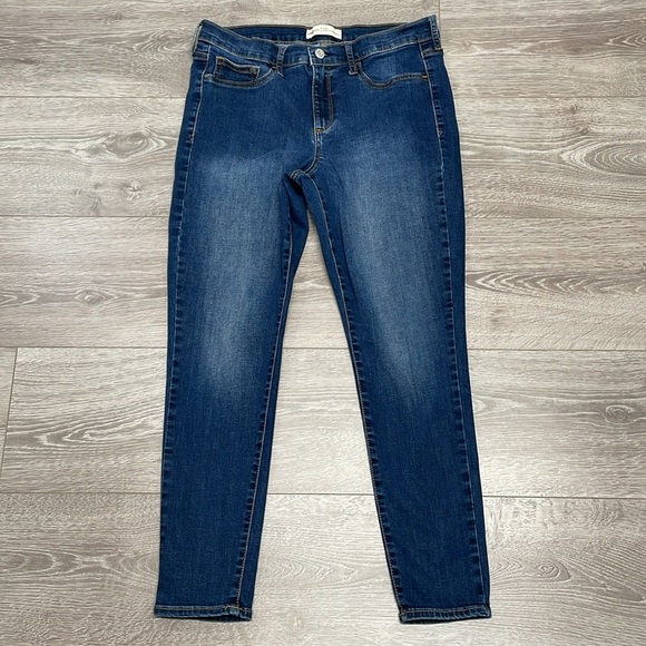 Gap 1969 Easy Leggings Denim Jeans Mid Rise Ankle Size 12 Regular / 31R - Picture 7 of 15